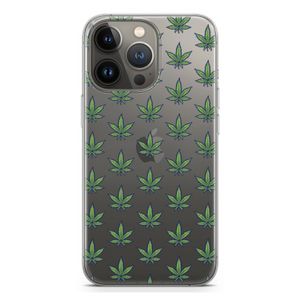 Weed: iPhone 13 Pro Transparant Hoesje