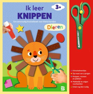 Knutselboek met schaartje: Dieren (Paperback)