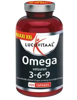 Lucovitaal Omega 3-6-9 complex X-Forte Supplement - 420 Capsules