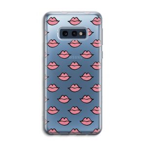 Lipjes: Samsung Galaxy S10e Transparant Hoesje
