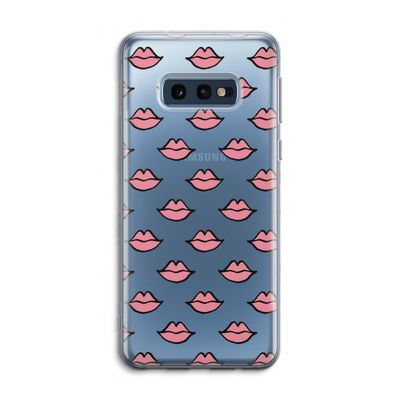 Lipjes: Samsung Galaxy S10e Transparant Hoesje