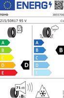Toyo Observe s944 xl 215/50 R17 95V TOM2155017VOBS944XL
