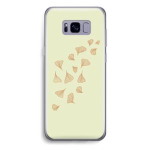 Falling Leaves: Samsung Galaxy S8 Plus Transparant Hoesje
