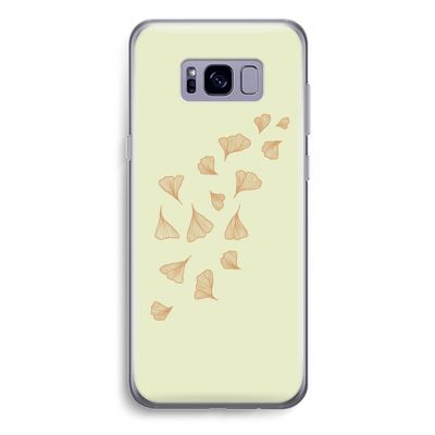 Falling Leaves: Samsung Galaxy S8 Plus Transparant Hoesje