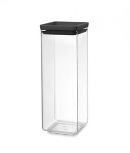 Brabantia Tasty+ voorraadbus 2.5 liter donkergrijs