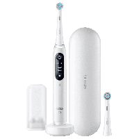 Oral-B iO Series 8N White Elektrische Tandenborstel + 1 extra opzetborstel