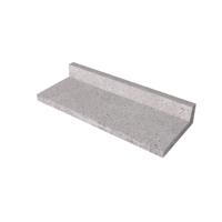 L-element (gewapend) Grijs 100 x 40 x 15 cm - Gardenlux
