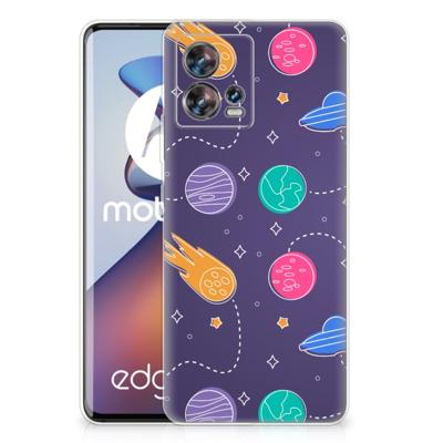 Motorola Edge 30 Fusion | Sillicone Back Cover | Space