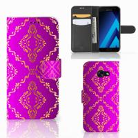 Wallet Case Samsung Galaxy A5 2017 Barok Roze