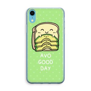 Avo Good Day: iPhone XR Transparant Hoesje