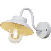 Konstsmide Vega Mini 417-250 Buitenlamp (wand), Wandlamp Spaarlamp, Gloeilamp, LED E27 Wit