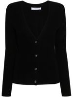 IRO cardigan Devora en maille nervurée - Noir