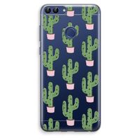 Cactus Lover: Huawei P Smart (2018) Transparant Hoesje