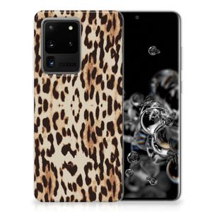 Samsung Galaxy S20 Ultra TPU Hoesje Leopard