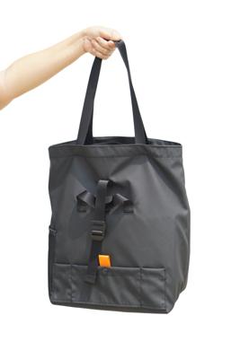 Eovolt pro tote bag 12l zwart