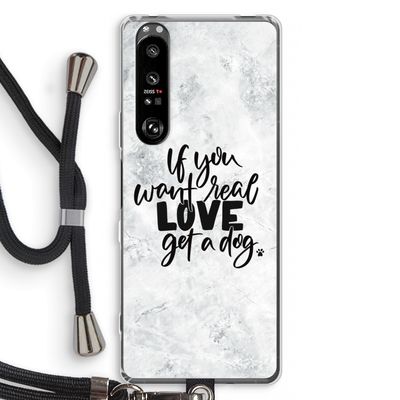 Partner in crime: Sony Xperia 1 III Transparant Hoesje met koord