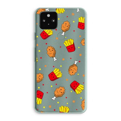 Chicken 'n Fries: Google Pixel 5a 5G Transparant Hoesje