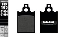 GALFER remblokken "fd152" brake pad fd152 g1054 organic