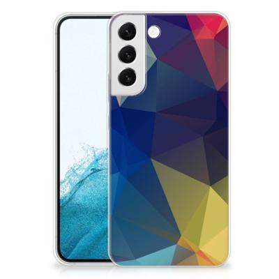 Samsung Galaxy S22 Plus | TPU Hoesje | Polygon Dark