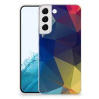 Samsung Galaxy S22 Plus | TPU Hoesje | Polygon Dark