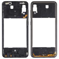 Middelste Frame Bezel plaat voor Galaxy A30 SM-A305F/DS(Black)