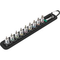 Wera Riem A3 Torx HF Zyklop Bitmoerenset met houderfunctie, 1/4" aandrijving dopsleutel