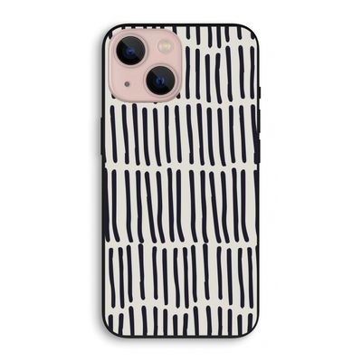 Moroccan stripes: iPhone 13 mini Biologisch afbreekbaar hoesje
