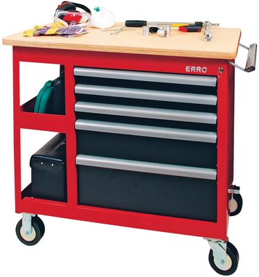Erro Storage "Elite" Rolwagen met 5 laden 1715005