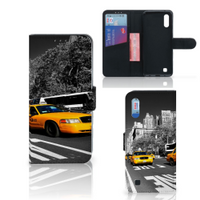 Samsung Galaxy M10 Flip Cover New York Taxi