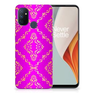 Siliconen Hoesje OnePlus Nord N100 Barok Roze