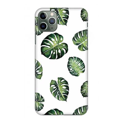 Tropische bladeren: Volledig geprint iPhone 11 Pro Max Hoesje