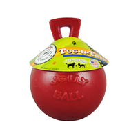 Jolly Ball Tug-n-Toss - Large (8 inch) 20 cm rood - thumbnail
