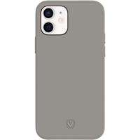 Valenta Leather Back Cover Snap Luxe Apple iPhone 12 Mini Grey