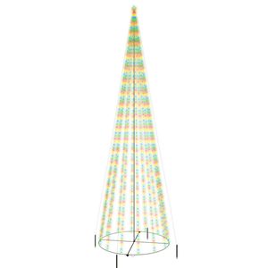 The Living Store kerstboom LED 800x230 cm - meerkleurig - 1.134 LEDs