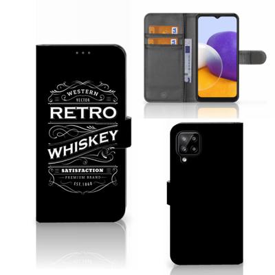Samsung Galaxy A22 4G | M22 | Book Cover | Whiskey | Portemonnee hoesje