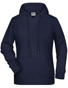 James & Nicholson JN8023 Ladies´ Hoody - /Navy - M