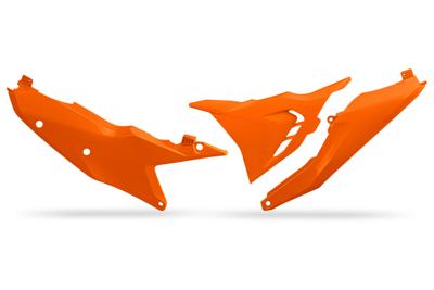 UFO PLAST Side covers ufo ktm orange