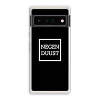Negenduust black: Google Pixel 6 Pro Transparant Hoesje