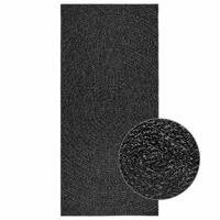 VidaXL Vloerkleed zizur binnen en buiten 100x200cm jute look antraciet