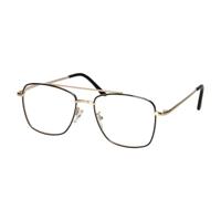 Spectrum leesbril vintage piloot metaal goud/zwart 3.00
