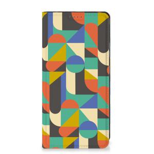 Samsung Galaxy Xcover 7 Hoesje met Magneet Funky Retro