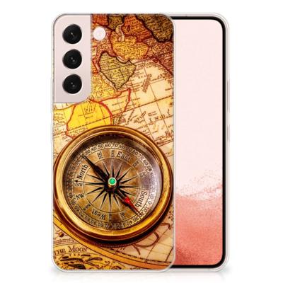Samsung Galaxy S22 | Silliconen Back Cover | Kompas