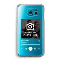 Music Player: Samsung Galaxy S6 Transparant Hoesje