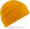 Beechfield CB243R Recycled Fleece Cuffed Beanie - Mustard - One Size