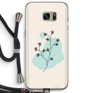 Love your petals: Samsung Galaxy S7 Edge Transparant Hoesje met koord