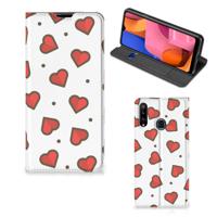 Samsung Galaxy A20s | Hoesje met Magneet | Hearts