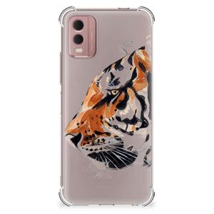 Back Cover Nokia C32 Watercolor Tiger