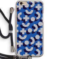 8-bit N°5: iPhone 6 / 6S Transparant Hoesje met koord