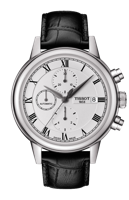 Horlogeband Tissot T085427A / T600033606 Leder Zwart 19mm