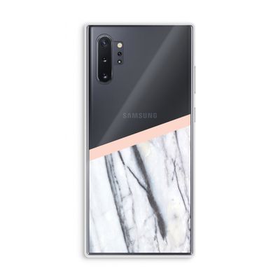 A touch of peach: Samsung Galaxy Note 10 Plus Transparant Hoesje